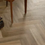 Warm_Oak_Herringbone_Glue_Down Flooring